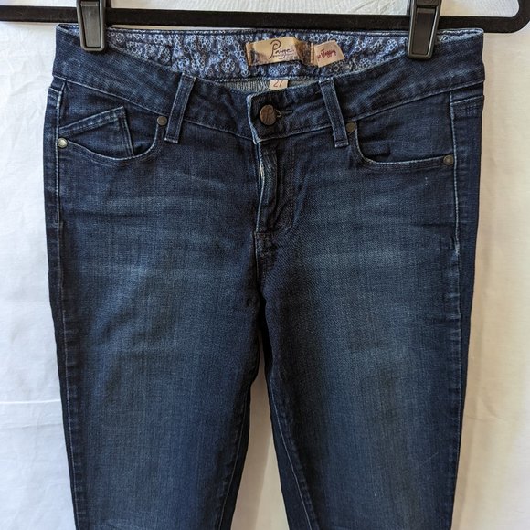 Paige Verdugo Dark Wash Jegging Skinny Jeans Size 27 - Picture 6 of 14